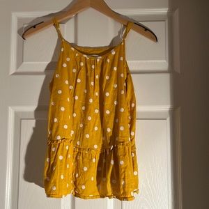 Kids Polk a dot old navy tank top
